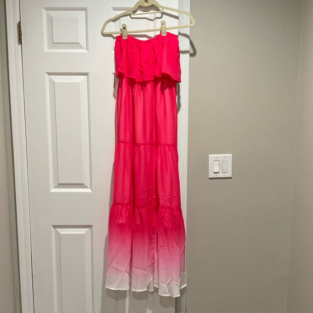 pink Lily neon ombre dress size XS